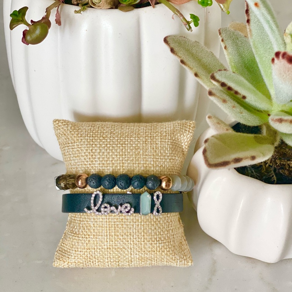 KEEP Collective // Stella & Dot Charm Bracelet set